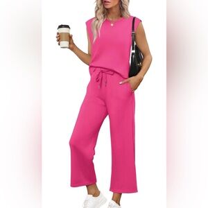 SAMPEEEL 2 piece casual lounge set